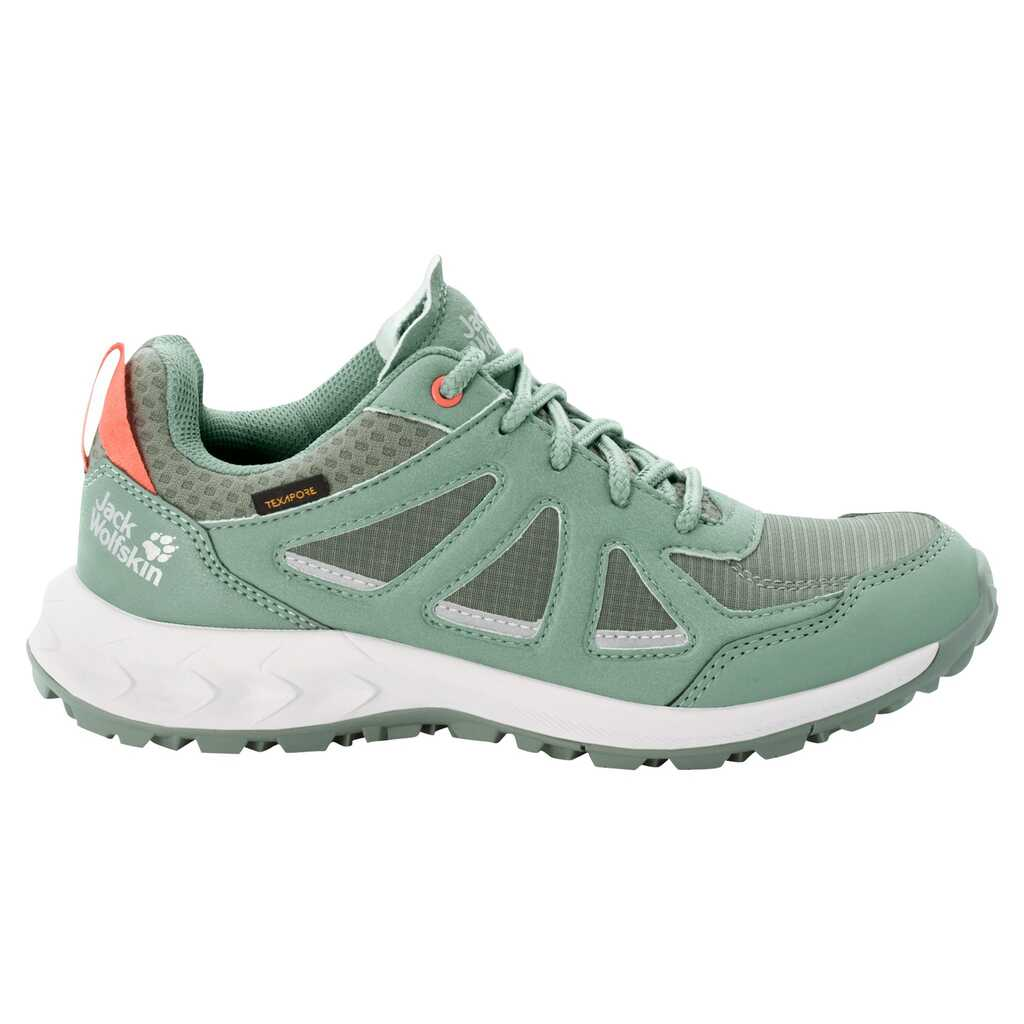 Женские трекинговые кроссовки Jack Wolfskin WOODLAND 2 TEXAPORE LOW W 4051341_4148