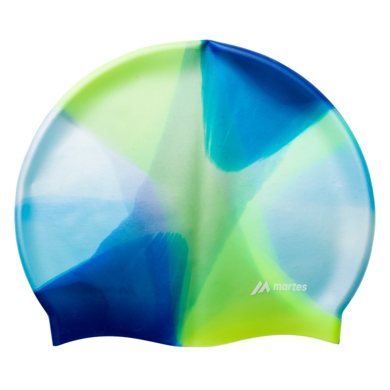 Шапка для плавания MARTES MULTISILI-GREEN/BLUE