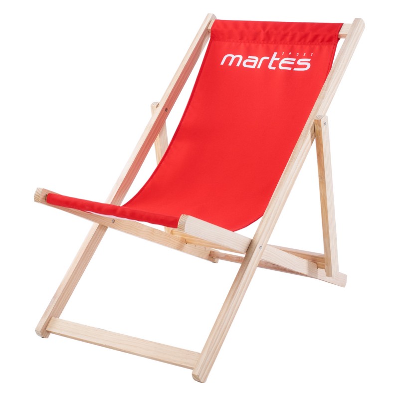 Стул MARTES ESSENTIALS SUNBED MS-RED/WHITE