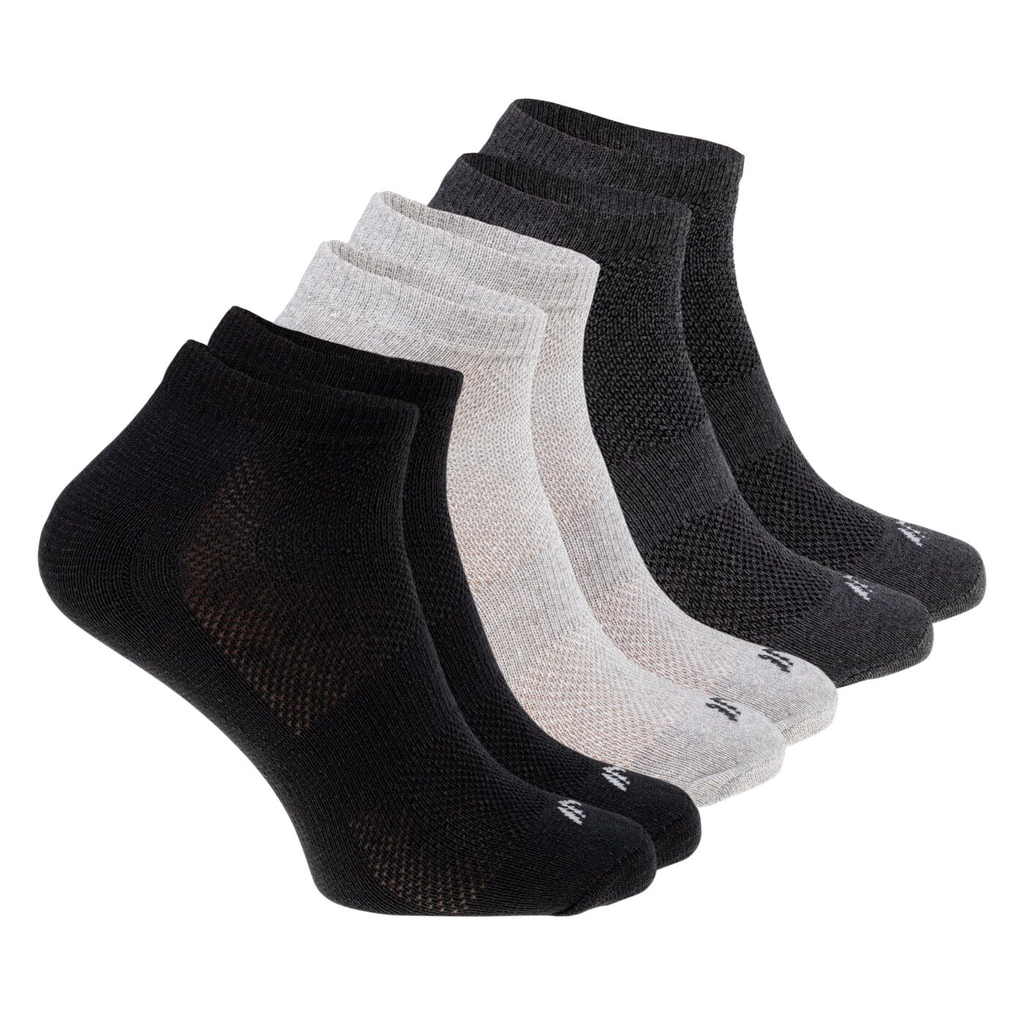 Носки лето MARTES ESSENTIALS TALSO 3 PACK-BLK/GREY/LT GREY