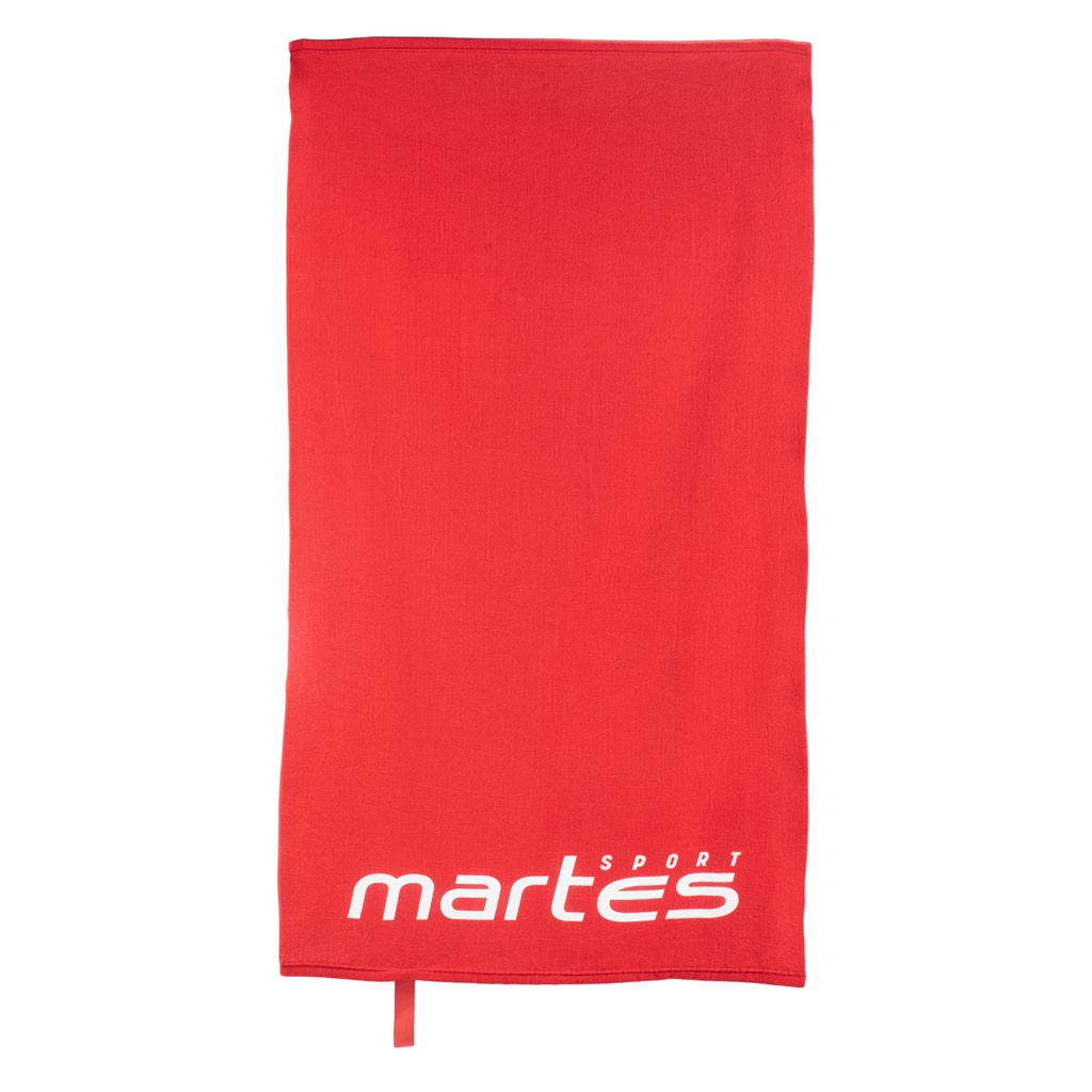 Полотенце MARTES ESSENTIALS TOWEL MS-RED/WHITE
