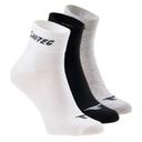 Носки лето HI-TEC CHIRE PACK-WHT/BLK/GREY MELNG
