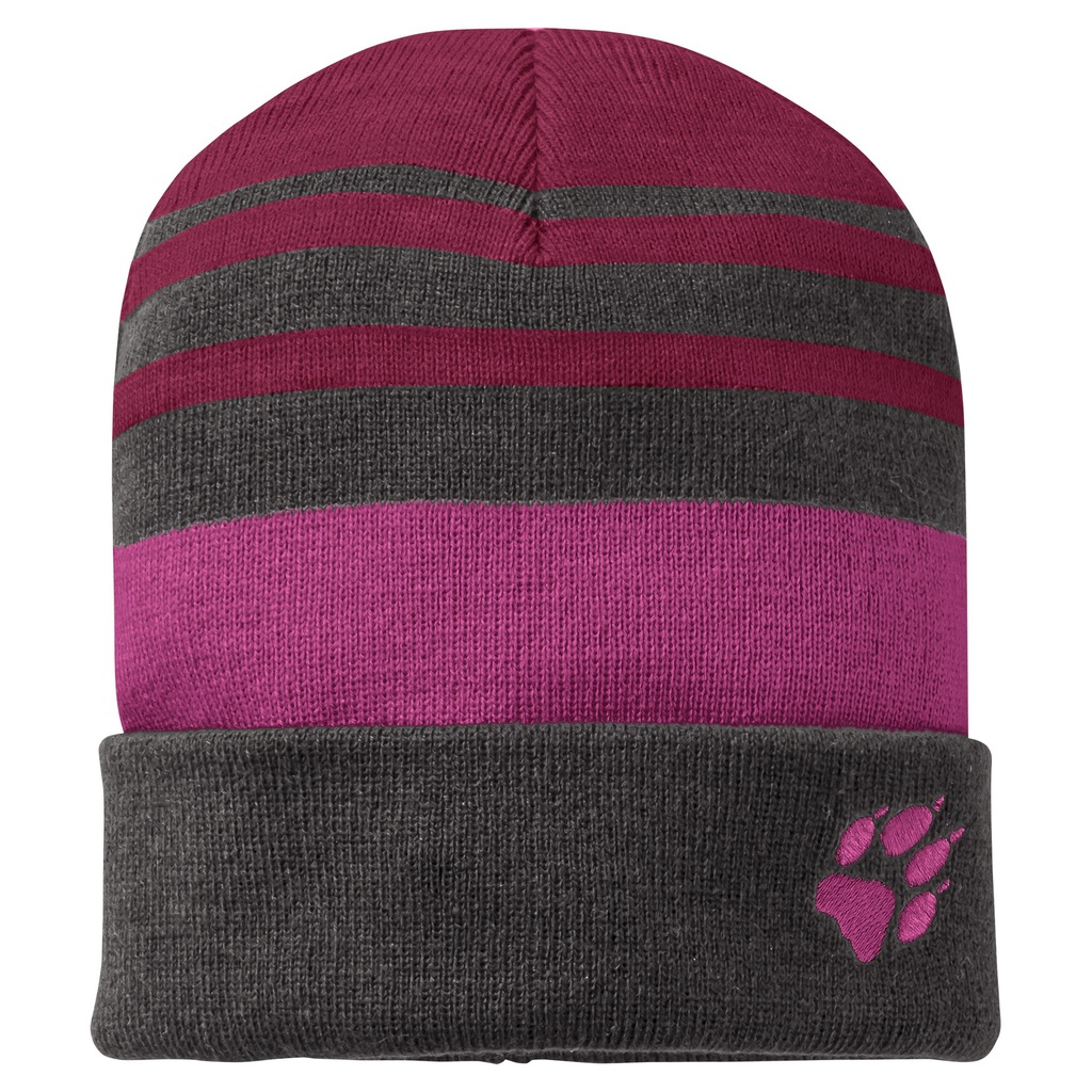 Шапка Jack Wolfskin STRIPY KNIT CAP K 1910401_2501