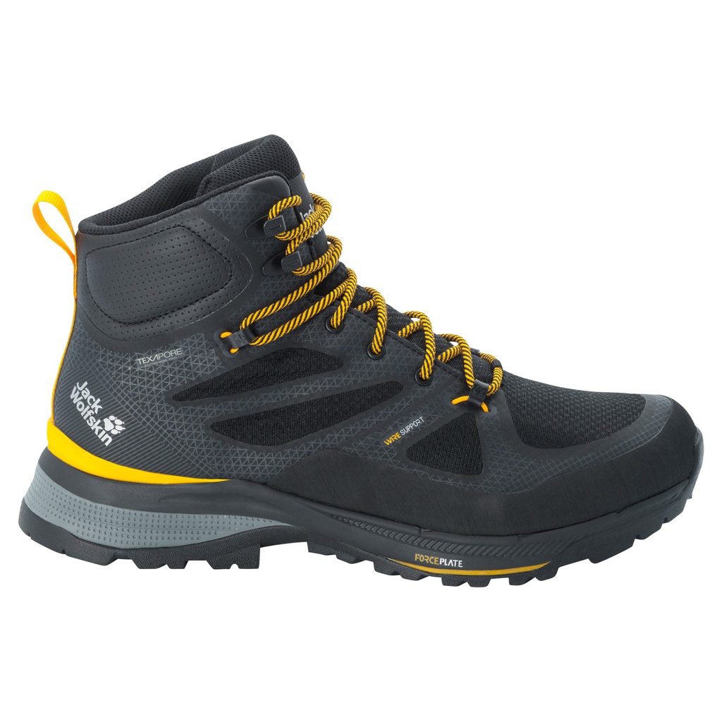 Чоловічі трекінгові черевики Jack Wolfskin FORCE STRIKER TEXAPORE MID M 4038823_6055