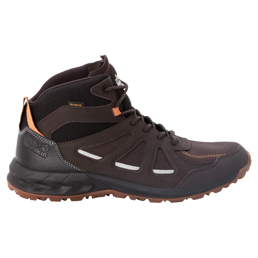 Мужские ботинки Jack Wolfskin WOODLAND 2 TEXAPORE MID M 4051261_5076