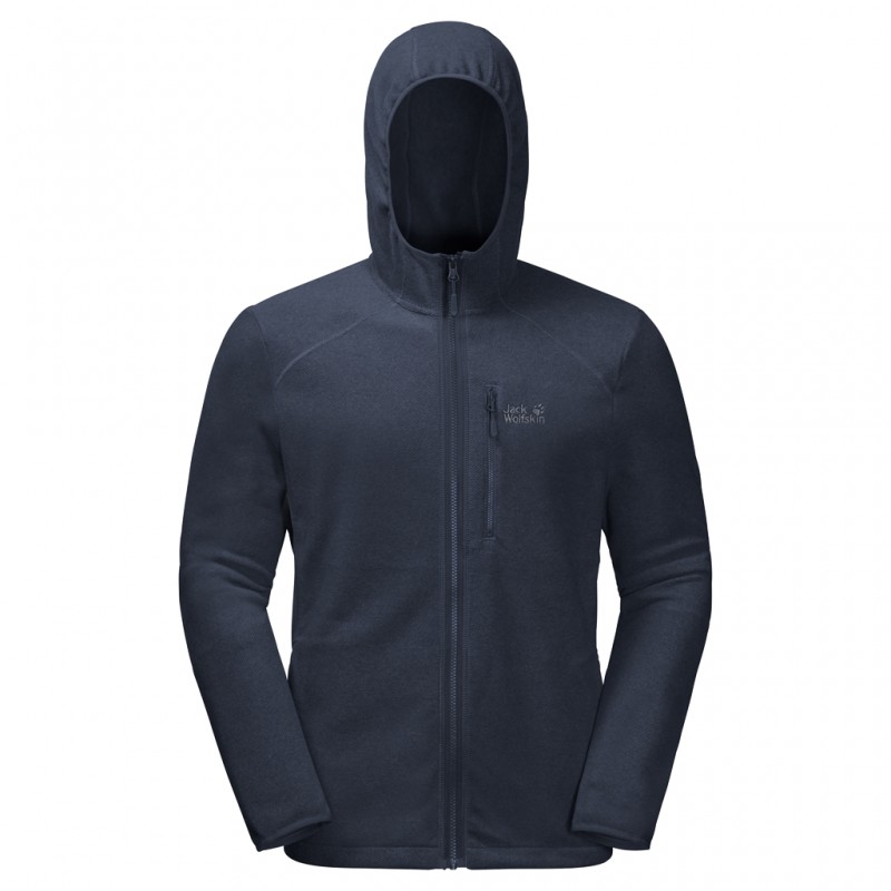 Флис Jack Wolfskin SKYWIND HOODED JACKET M 1707961-1010