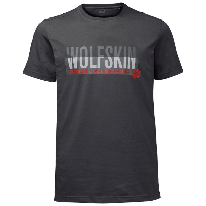 Футболка Jack Wolfskin Slogan T Men 1805641-6352
