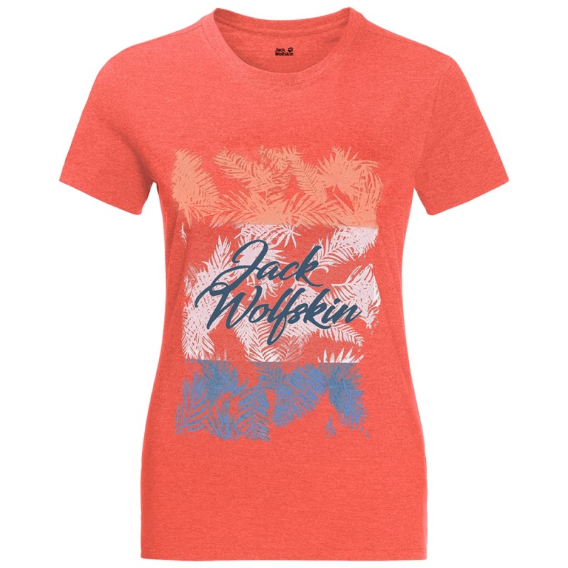 Футболка женская Jack Wolfskin Royal Palm T Women 1806351-2043
