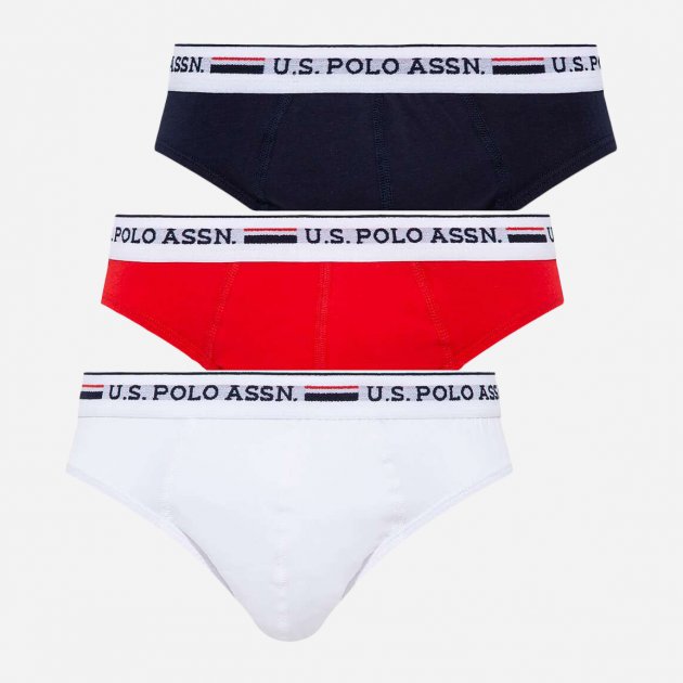 Трусы мужские слипи набор 3 шт. U.S. POLO ASSN 80435