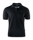 Поло спортивное HI-TEC SITE-BLACK/SILVER
