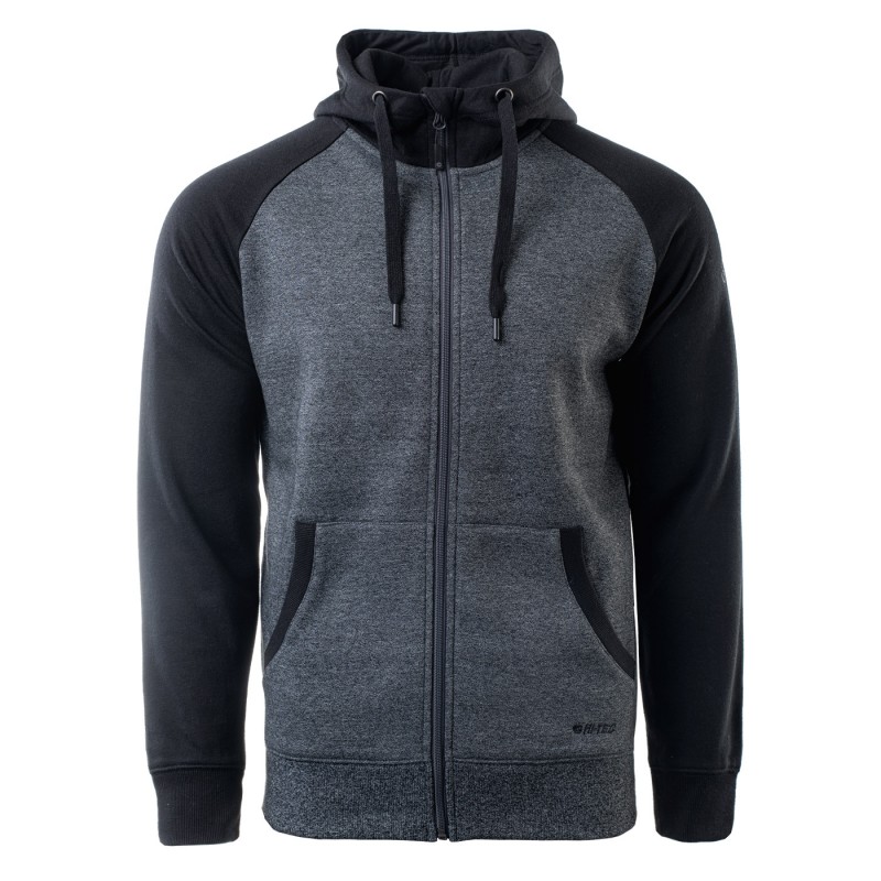 Чоловіча толстовка HI-TEC SELAN-GREY MELANGE