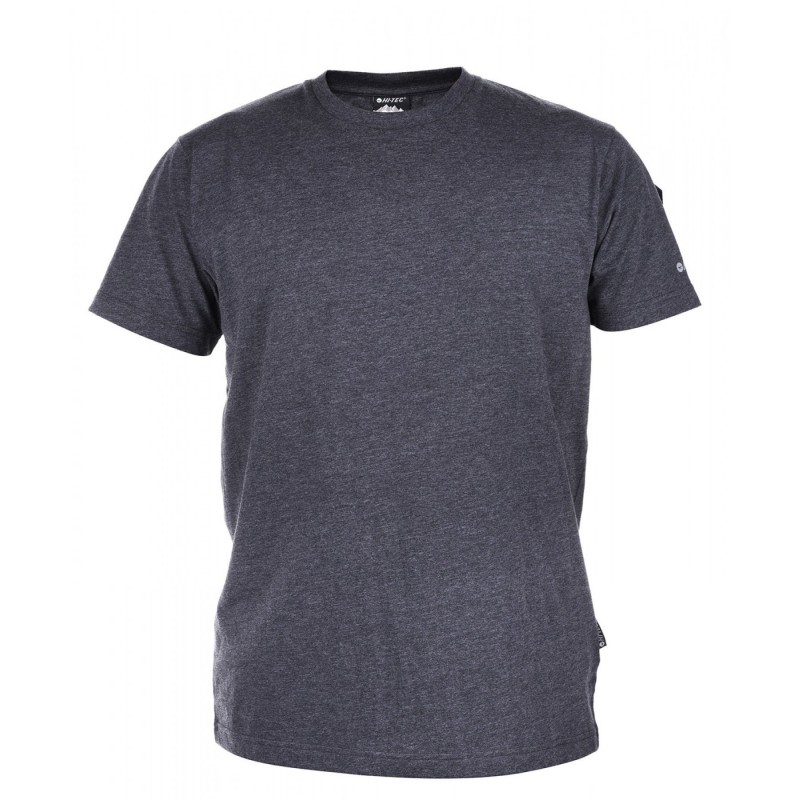 Футболка HI-TEC PLAIN-DARK GREY MELANGE