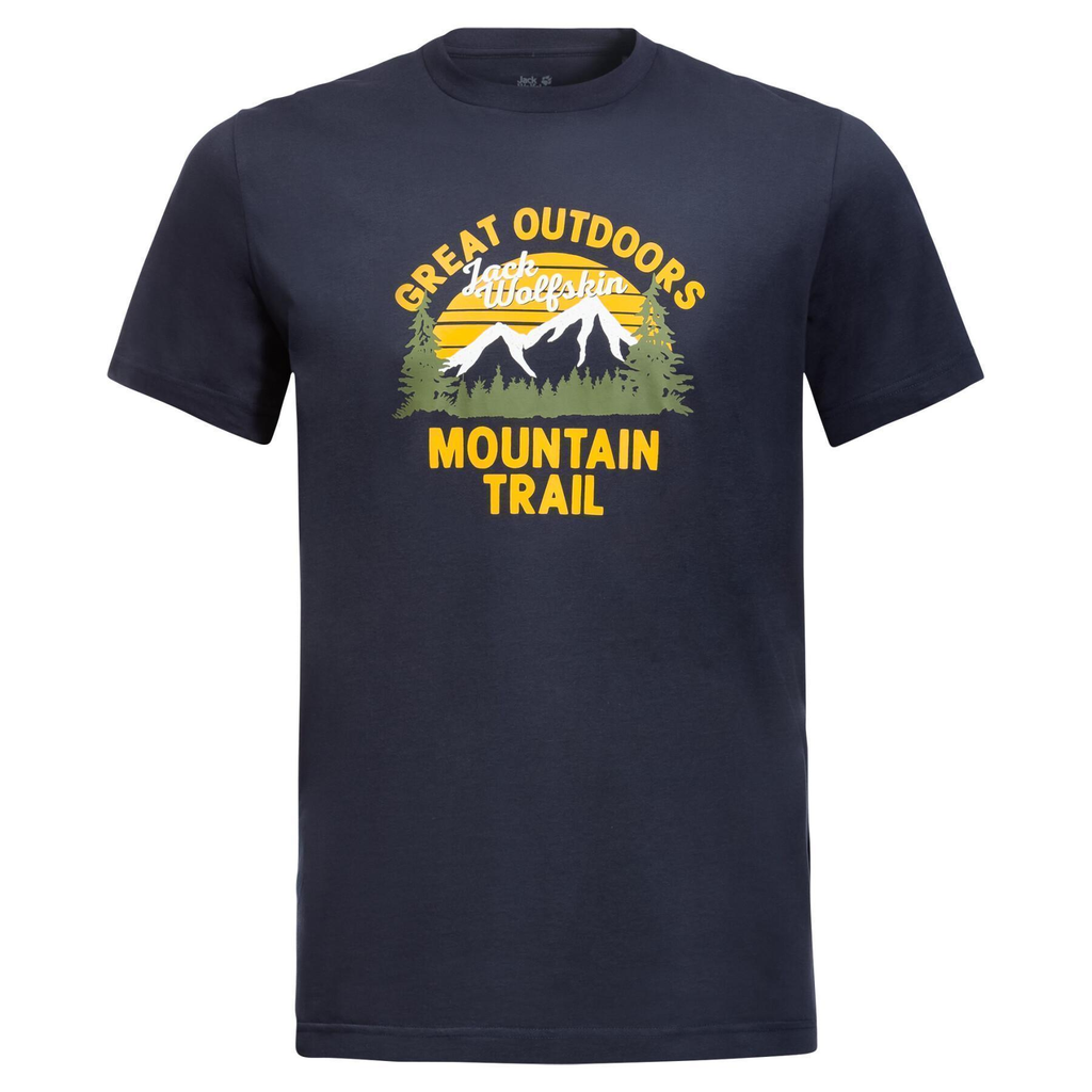 Футболка Jack Wolfskin JW MOUNTAIN TRAIL T M 1808401_1010