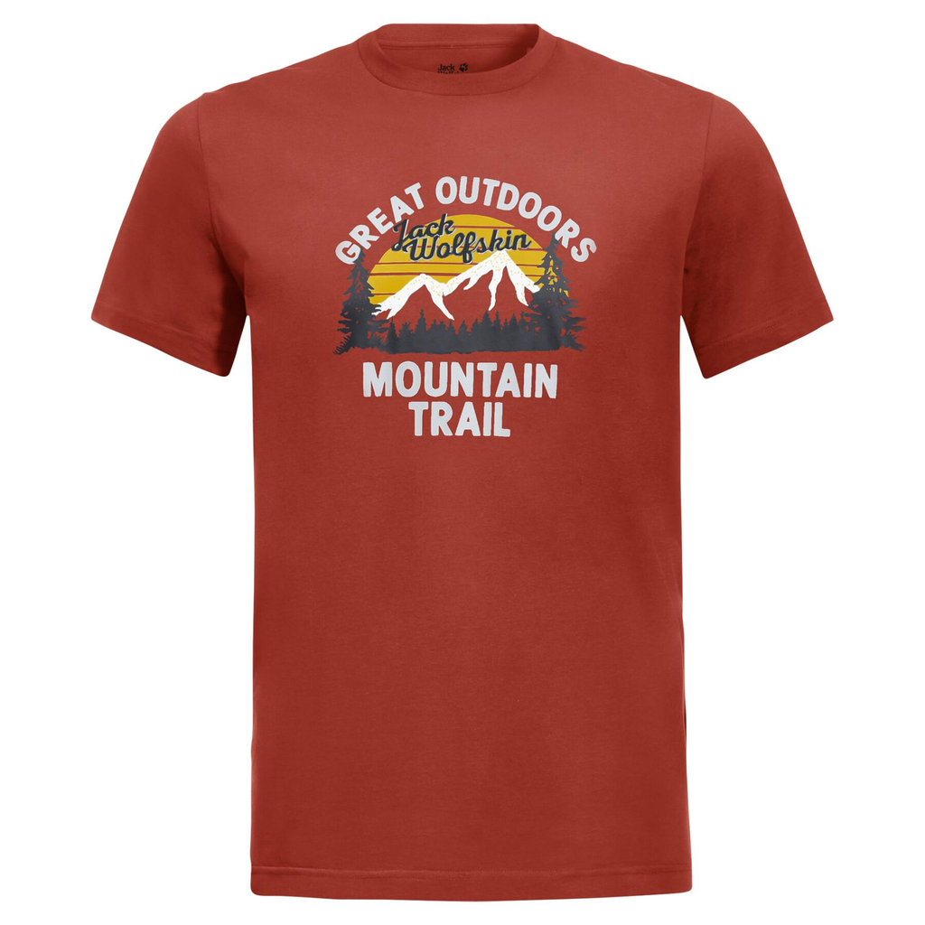 Футболка Jack Wolfskin JW MOUNTAIN TRAIL T M 1808401_3740