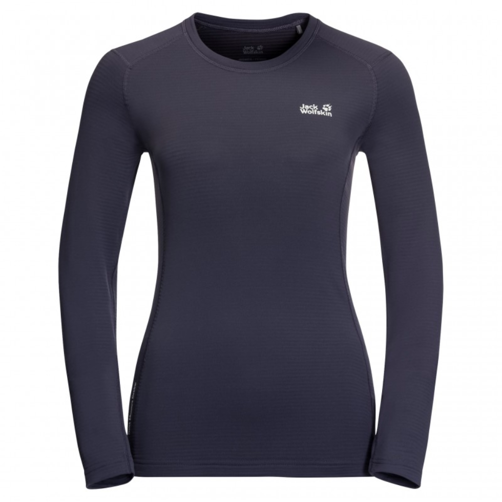 Жіноча футболка з довгим рукавом Jack Wolfskin INFINITE L/S W 1808241_1388
