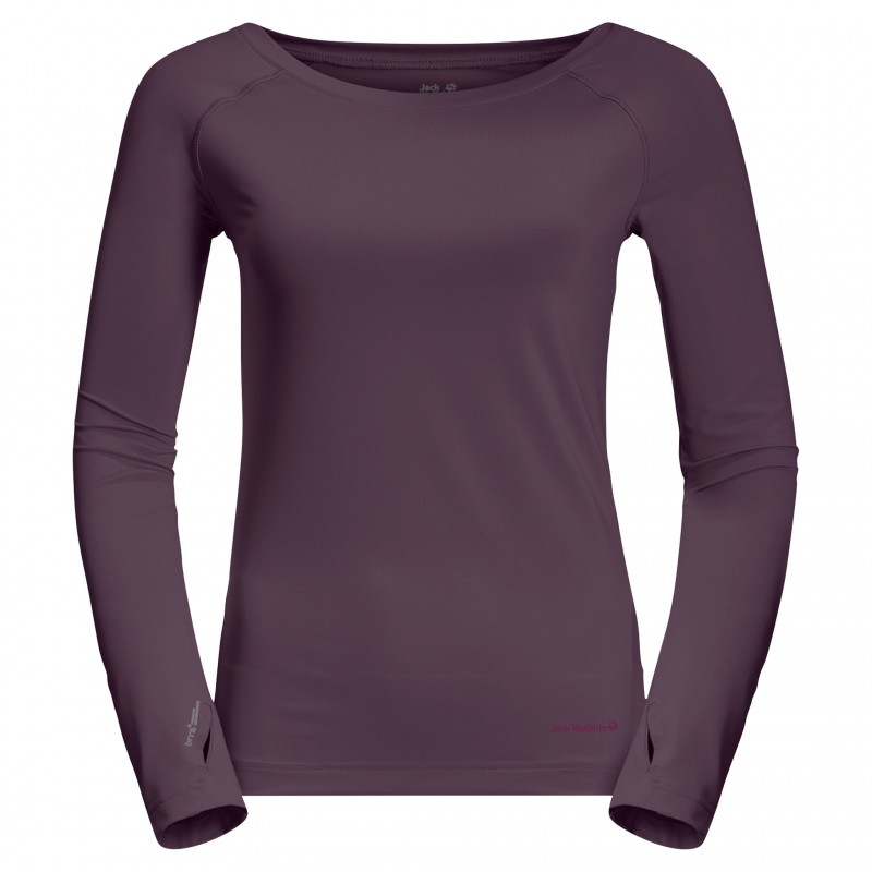 Футболка з довгим рукавом Jack Wolfskin TASMAN L/S W 1808441_2042