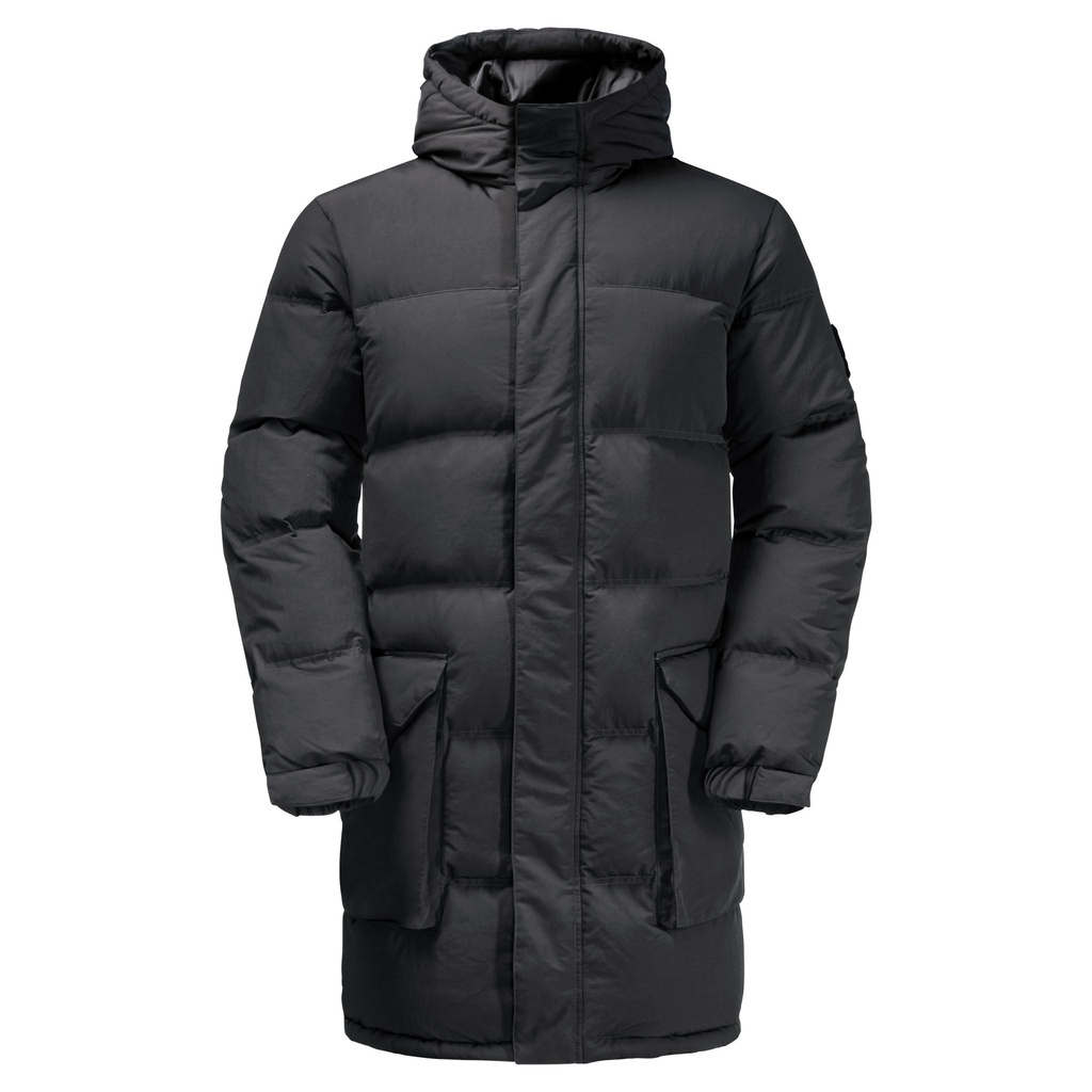 Полупальто мужское пуховое Jack Wolfskin ALEX LONG DOWN JKT M 1207251_6350