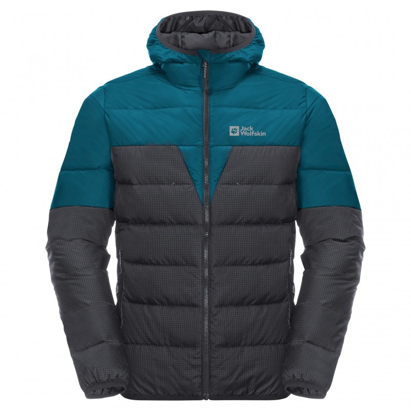 Пуховик чоловічий прошитий Jack Wolfskin DNA TUNDRA DOWN HOODY M 1206612_4133