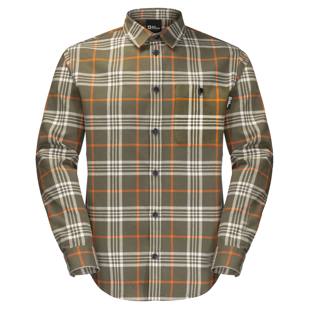 Рубашка с длинным рукавом Jack Wolfskin CABIN VIEW SHIRT M 1403581_8603