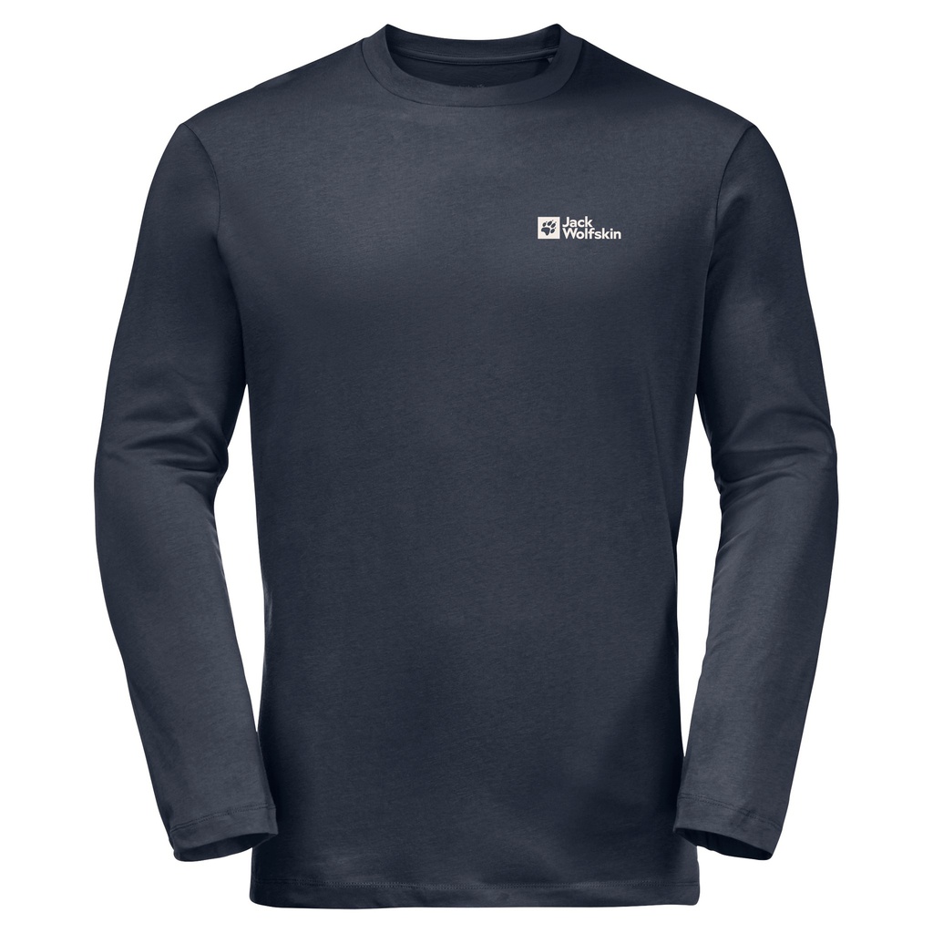 Чоловіча футболка з довгим рукавом Jack Wolfskin ESSENTIAL LONGSLEEVE M 1808821_1010