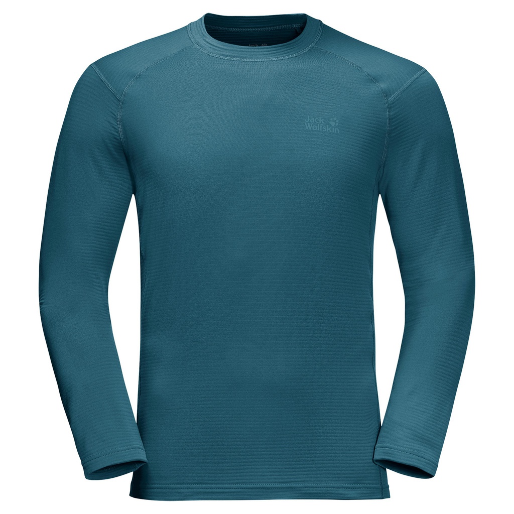 Чоловіча футболка з довгим рукавом Jack Wolfskin INFINITE L/S M 1808311_4133