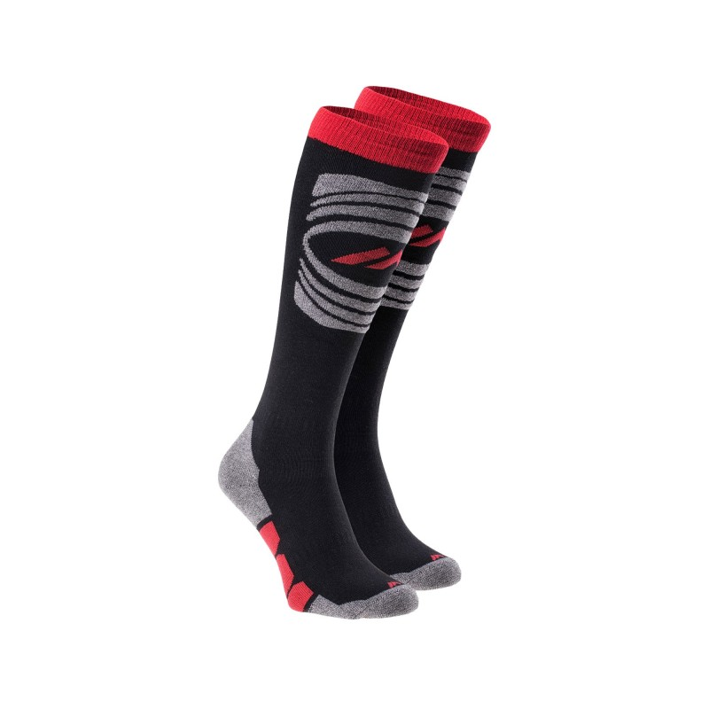 Носки MARTES LANCHE-BLACK/GREY MELANGE/RED