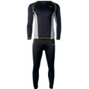 Мужской комплект термобелья HI-TEC KAMO SET-BLK/FRST GRA/LIM PNCH