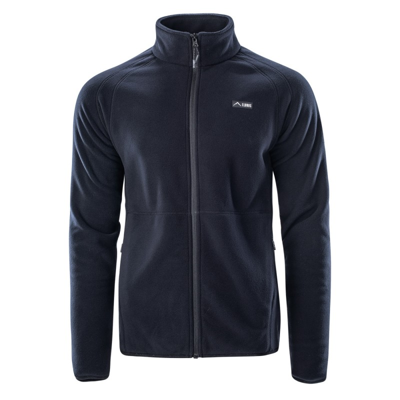 Чоловічий фліс ELBRUS CARLOW 190 POLARTEC-BLACK
