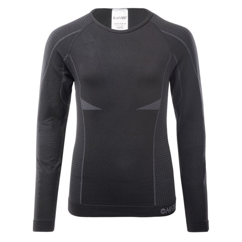 Фуфайка HI-TEC HIKRO TOP JR-BLACK/GREY
