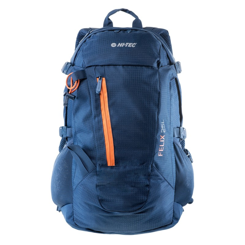 Туристический рюкзак HI-TEC FELIX 25L-INSIGNIA BLUE/ORANGE