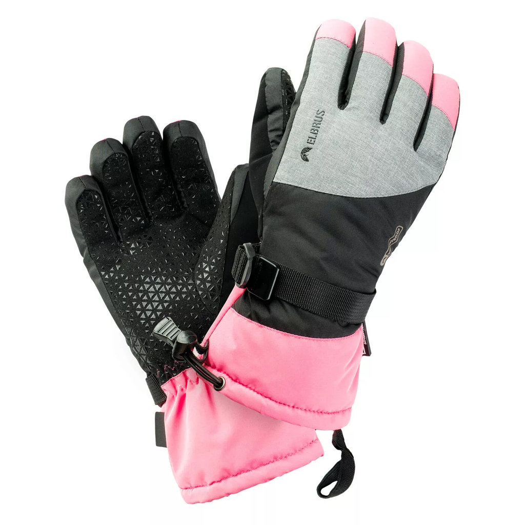 Перчатки горнолыжные ELBRUS MAIKO WOS-CAMELLIA ROSE/BLACK