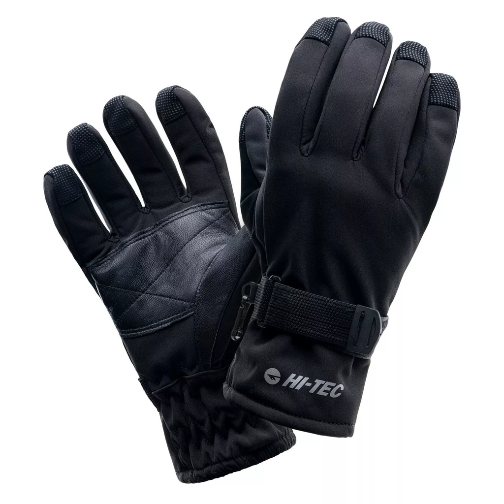 Перчатки горнолыжные HI-TEC LANSA-BLACK