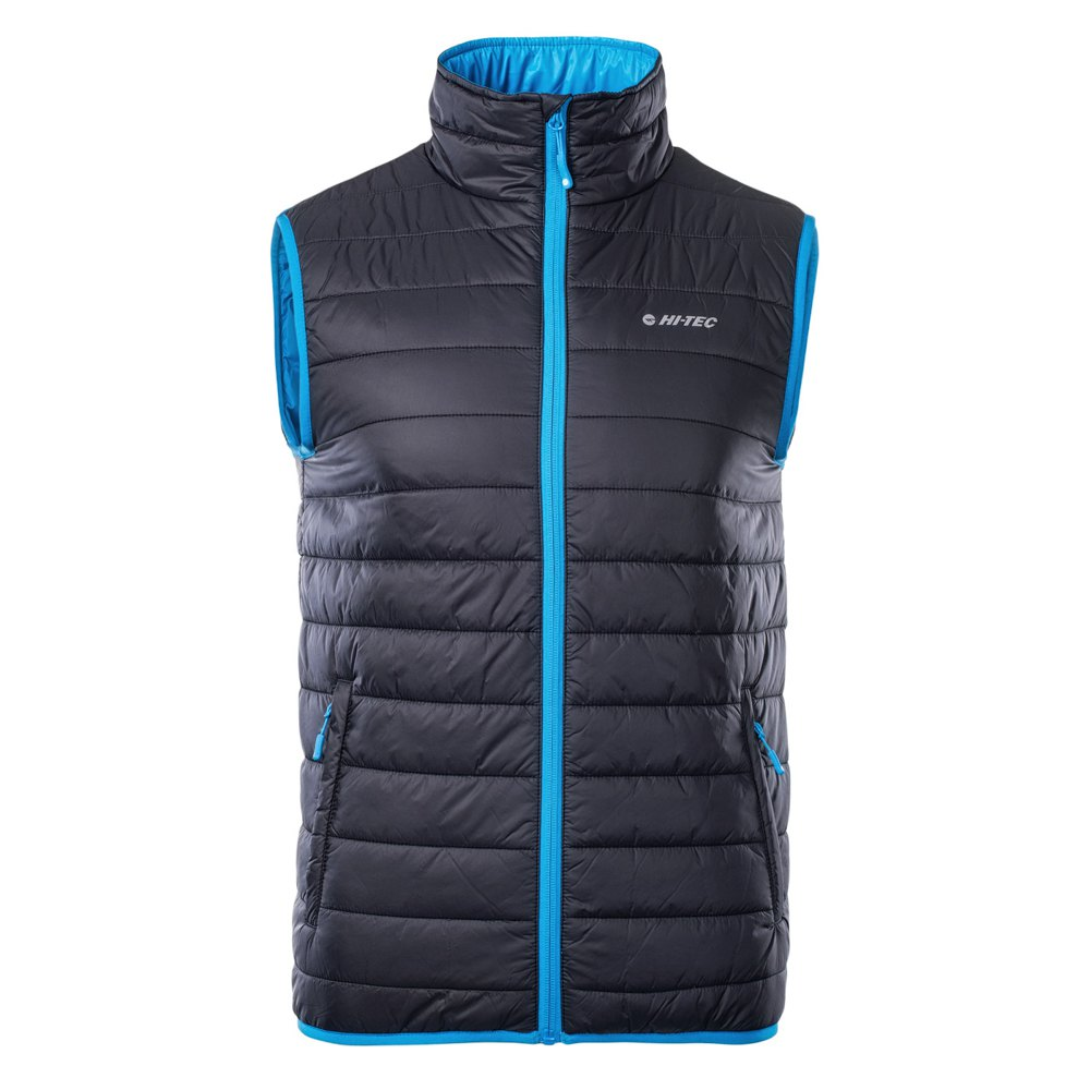 Жилет чоловічий HI-TEC SOLNER-BLACK/DIVA BLUE
