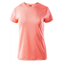 Женская спортивная футболка MARTES ESSENTIALS LADY DIJON-PEACH PINK/REFLECT