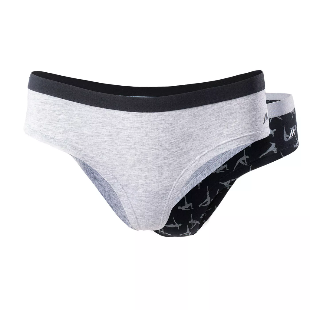 Жіночі труси MARTES ESSENTIALS PENNY-LIGHT GREY MELANGE/ANTHR