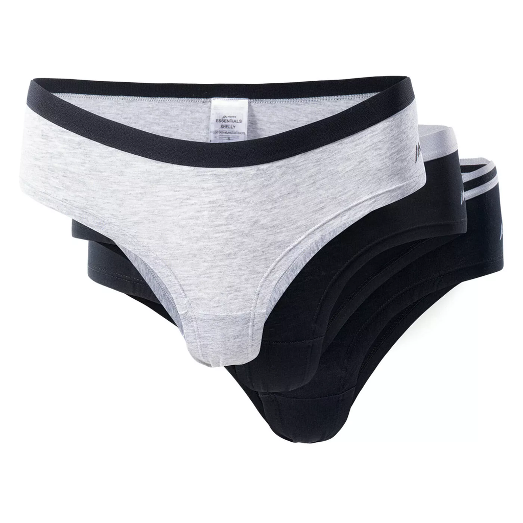 Жіночі труси MARTES ESSENTIALS SHELLY-LIGHT GRAY MELNG/ANTHR