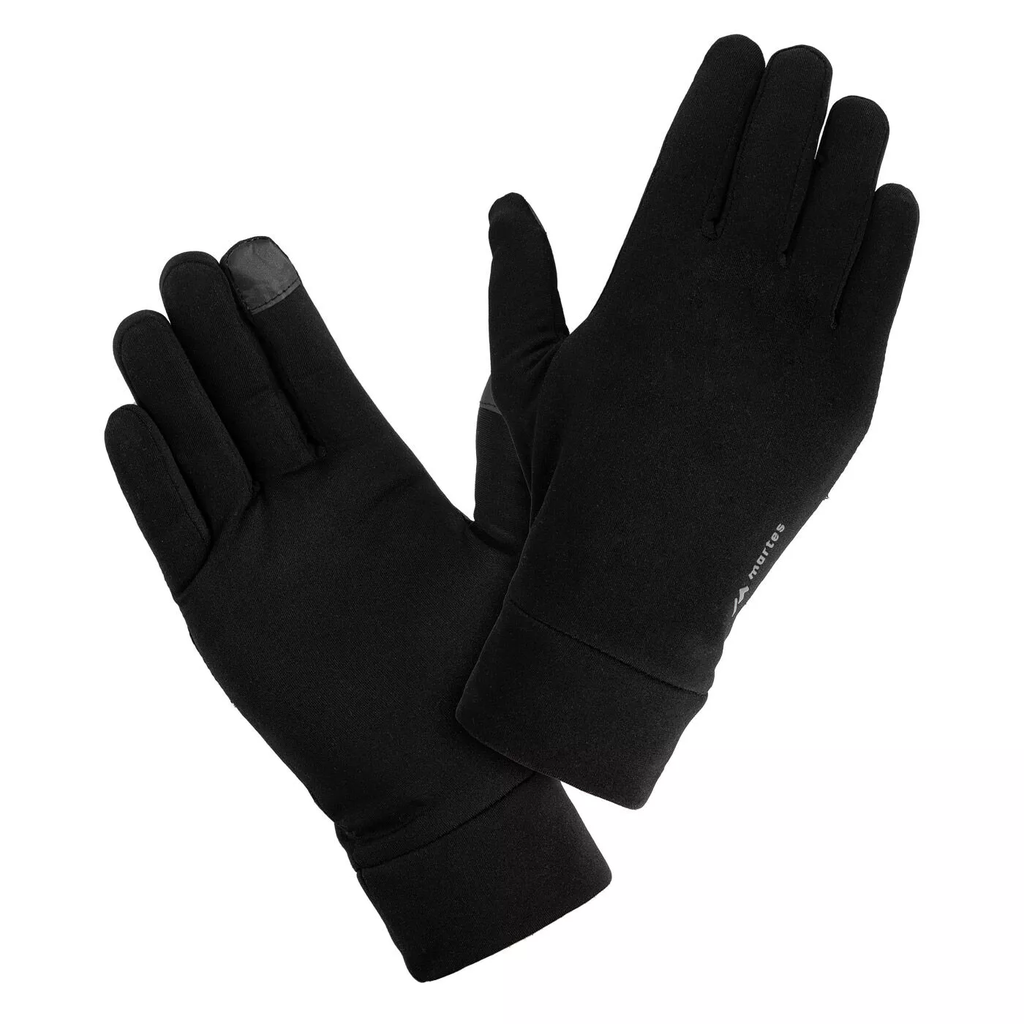 Детские спортивные перчатки MARTES ESSENTIALS ORSU JR-BLACK