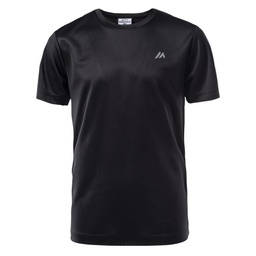 Дитяча спортивна футболка MARTES ESSENTIALS DIJON JR-BLACK/REFLECTIVE