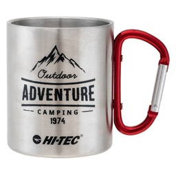 [KAP-SILVER/RED] Кухоль HI-TEC KAP-SILVER/RED