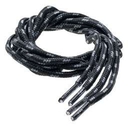[LACE TRIP-BLACK/DARK GREY] Шнурки HI-TEC LACE TRIP-BLACK/DARK GREY