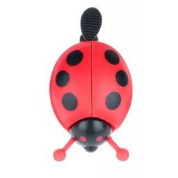 [LADYBIRD-RED/BLACK-OS] Дзвоник MARTES LADYBIRD-RED/BLACK