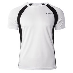 Футболка спортивная HI-TEC MAVEN-WHITE/BLACK