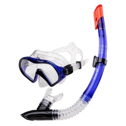 [OZZYS SET-NAVY BLACK/TRANSPAR-OS] Набор для плавания MARTES OZZYS SET-NAVY BLACK/TRANSPAR