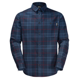 Чоловіча сорочка з довгим рукавом Jack Wolfskin CABIN VIEW SHIRT M 1403581_7881