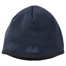 [1910371_1010] Шапка Jack Wolfskin STORMLOCK LOGO KNIT CAP 1910371_1010