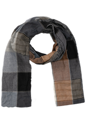 [407230-8V23-47] Шарф Camel Active Indigo Check Shawl 407230-8V23-47
