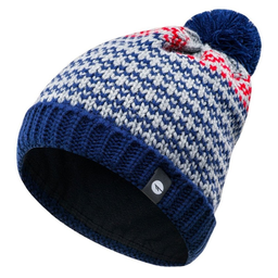 [ELDAR-GREY/NAVY/RED] Шапка HI-TEC ELDAR-GREY/NAVY/RED