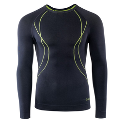 [IKAR TOP-BLACK/LIME PUNCH] Фуфайка HI-TEC IKAR TOP-BLACK/LIME PUNCH