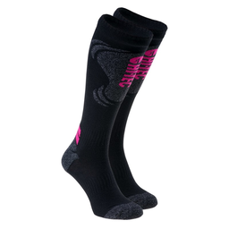 [LADY INSPY-BLK/GER MELNG/FUCHS] Жіночі гірськолижні шкарпетки HI-TEC LADY INSPY-BLK/GER MELNG/FUCHS