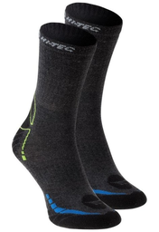[RASENO-DARK GREY/BLACK/BLUE/LIM] Шкарпетки HI-TEC RASENO-DARK GREY/BLACK/BLUE/LIM